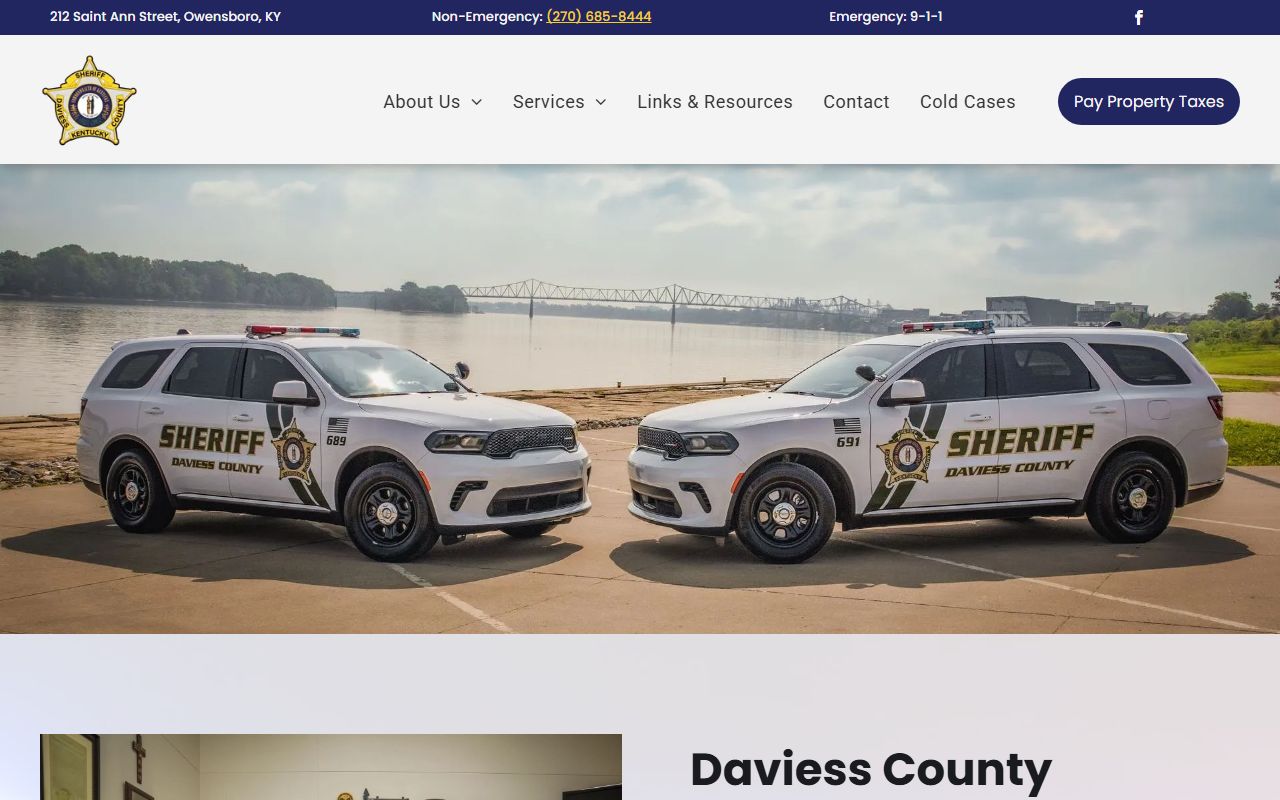 Daviess County Sheriff's Office in Owensboro