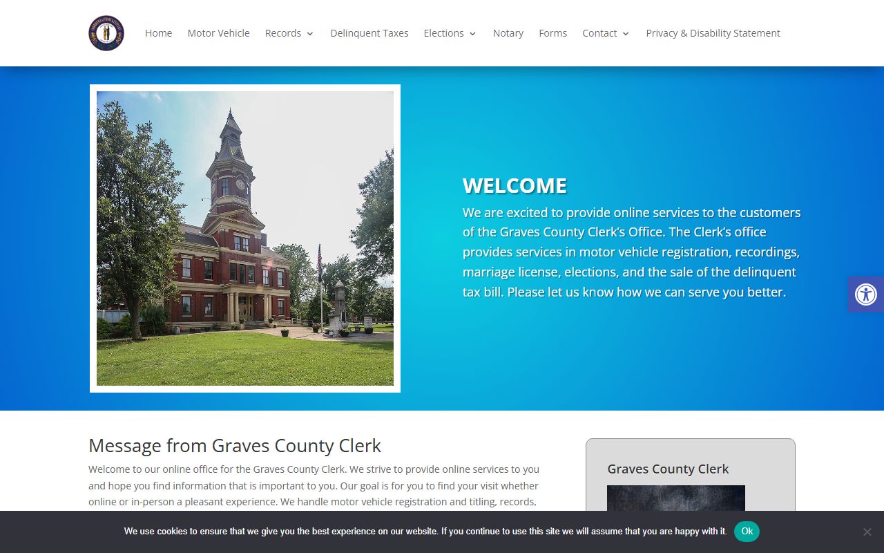 Graves County Clerk office
