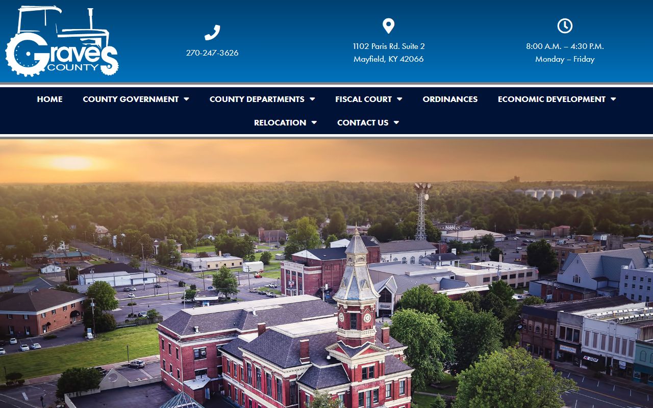 Graves County Government website