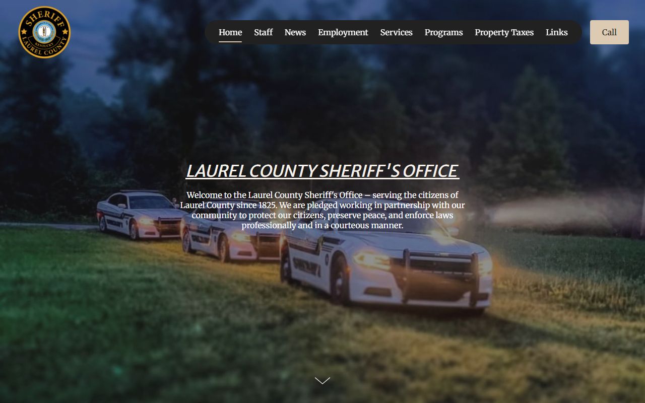 Laurel County Sheriff's Office in London