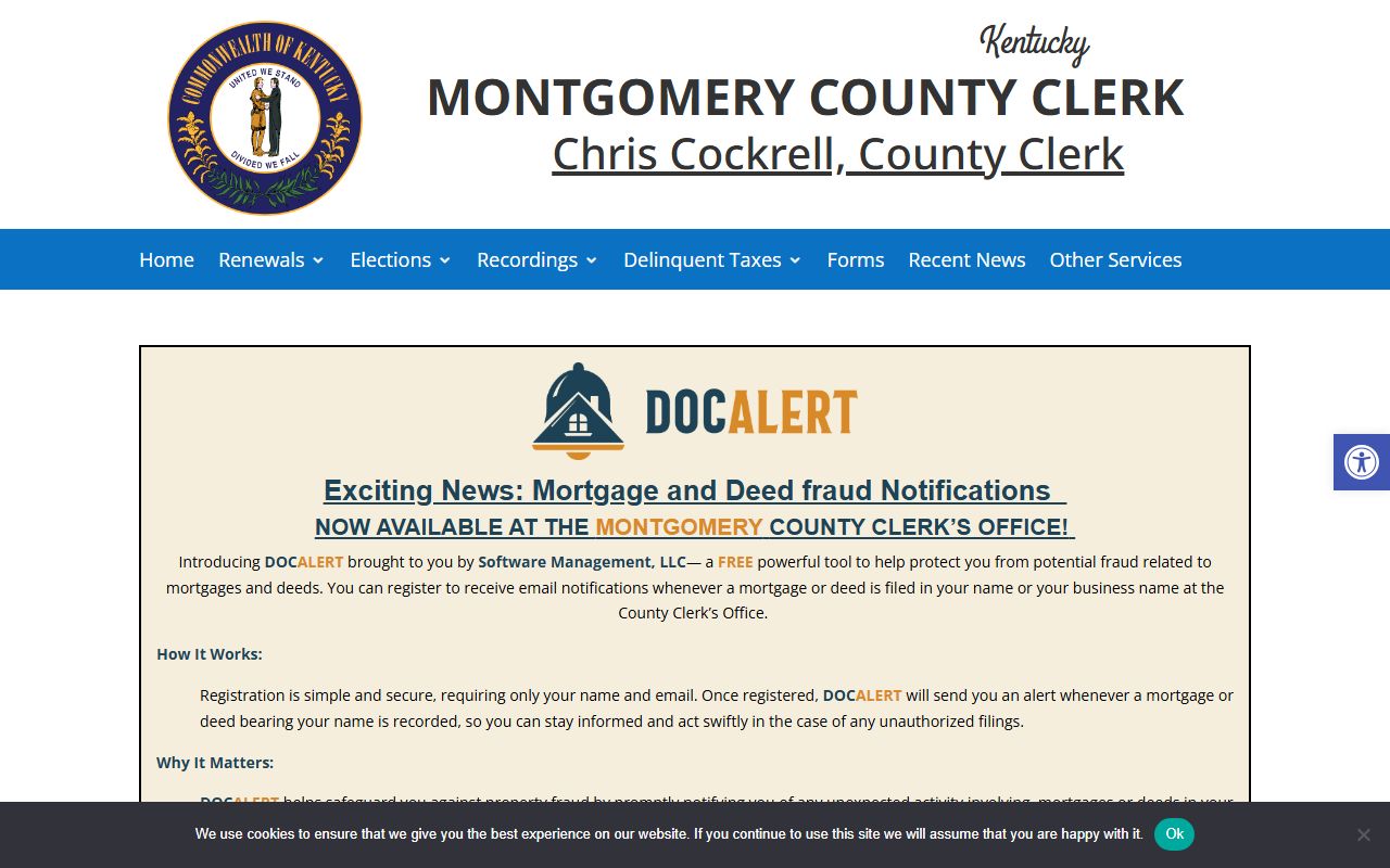 Montgomery County Clerk online records