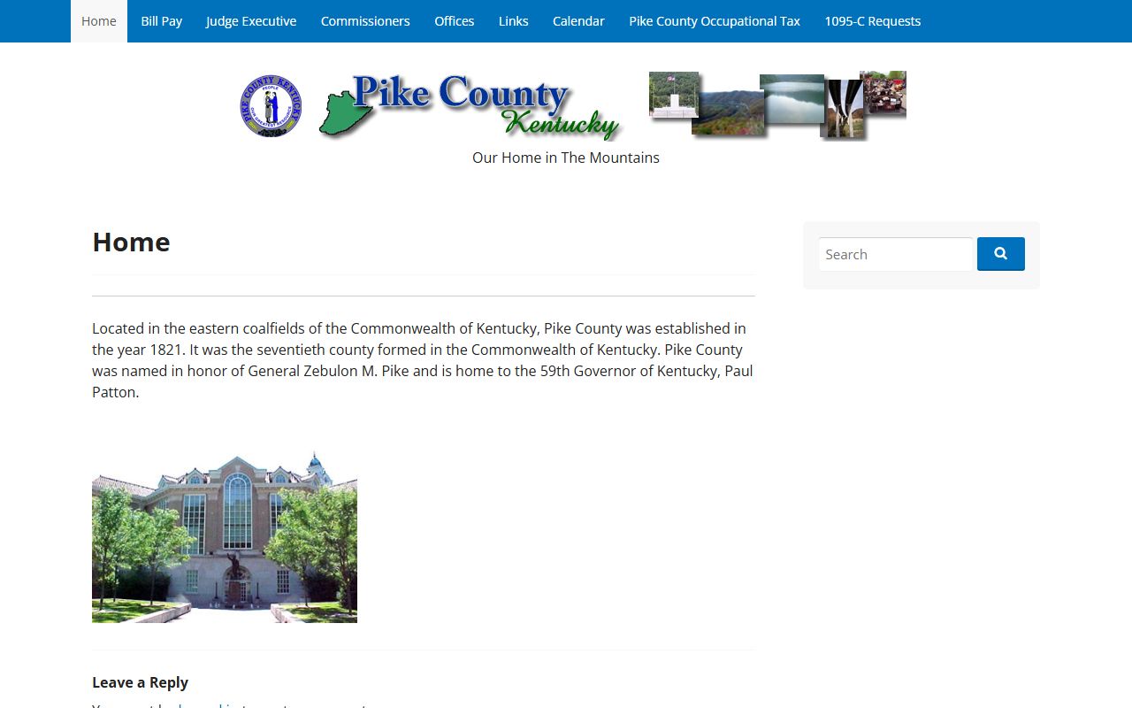 Pike County Government website